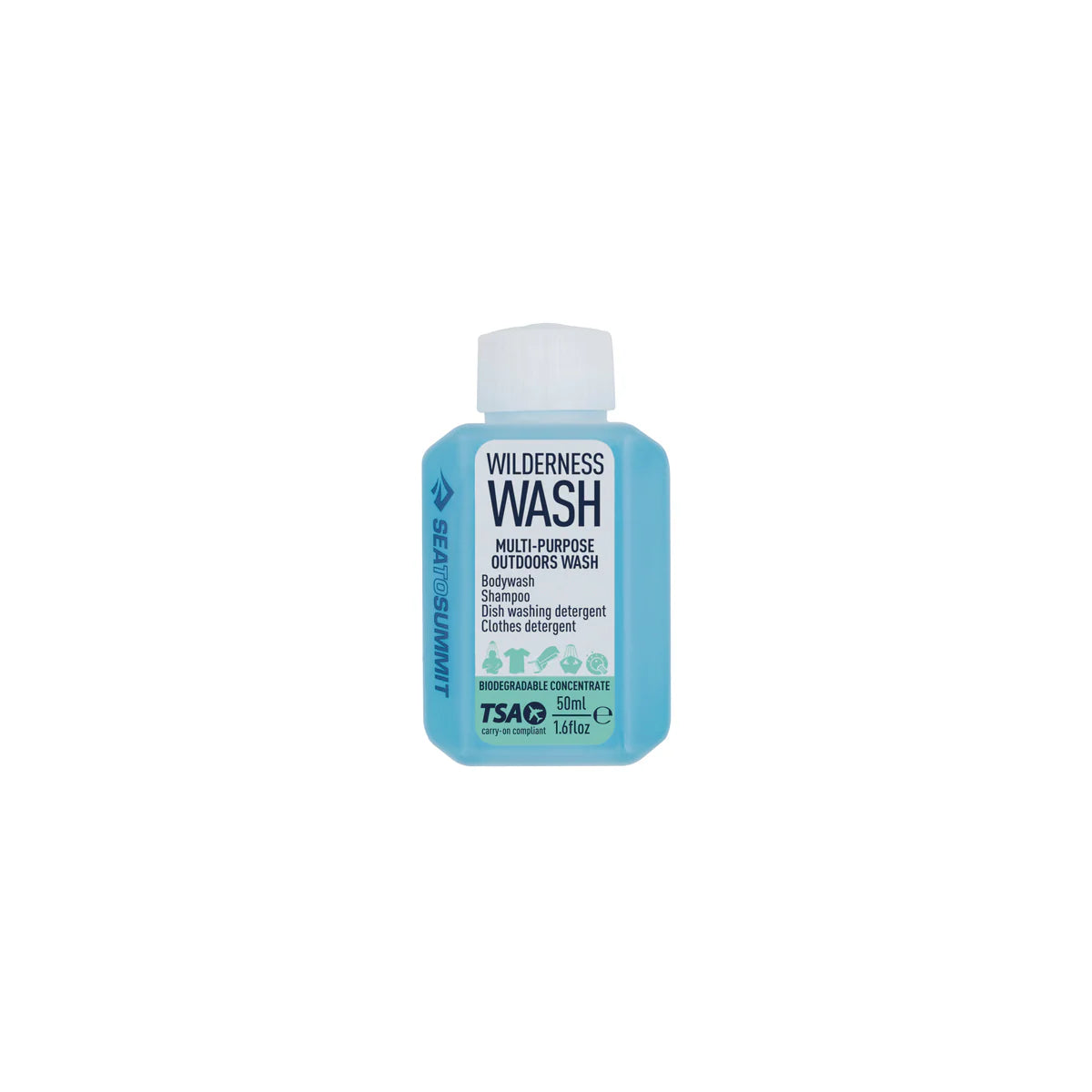 Sea To Summit Wilderness Wash - 50ml - - Mansfield Hunting & Fishing - Products to prepare for Corona Virus