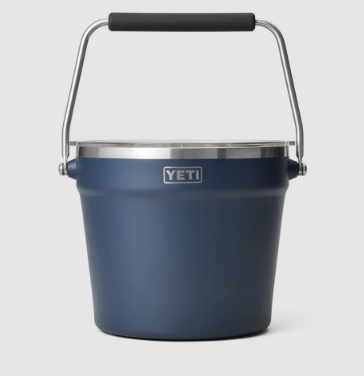 Yeti Beverage Bucket - NAVY - Mansfield Hunting & Fishing - Products to prepare for Corona Virus