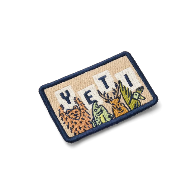 Yeti Wild Fans Patch - Blue