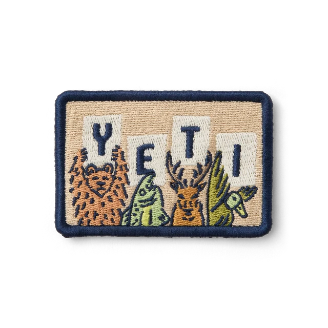 Yeti Wild Fans Patch - Blue