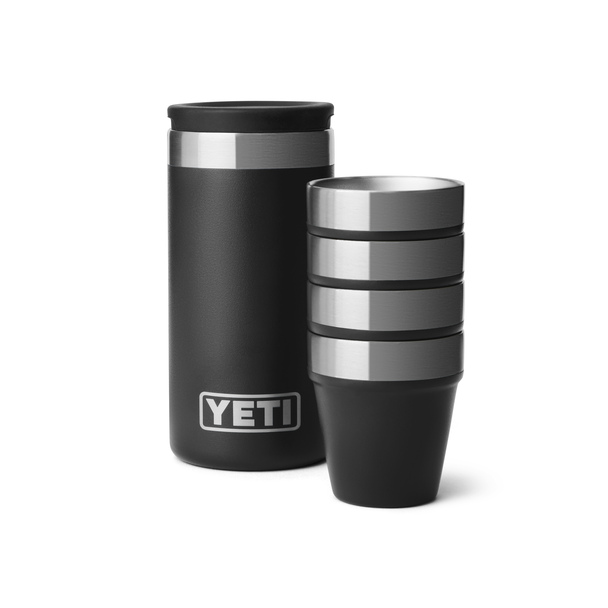 Yeti Shot Glasses & Case - BLACK - Mansfield Hunting & Fishing - Products to prepare for Corona Virus