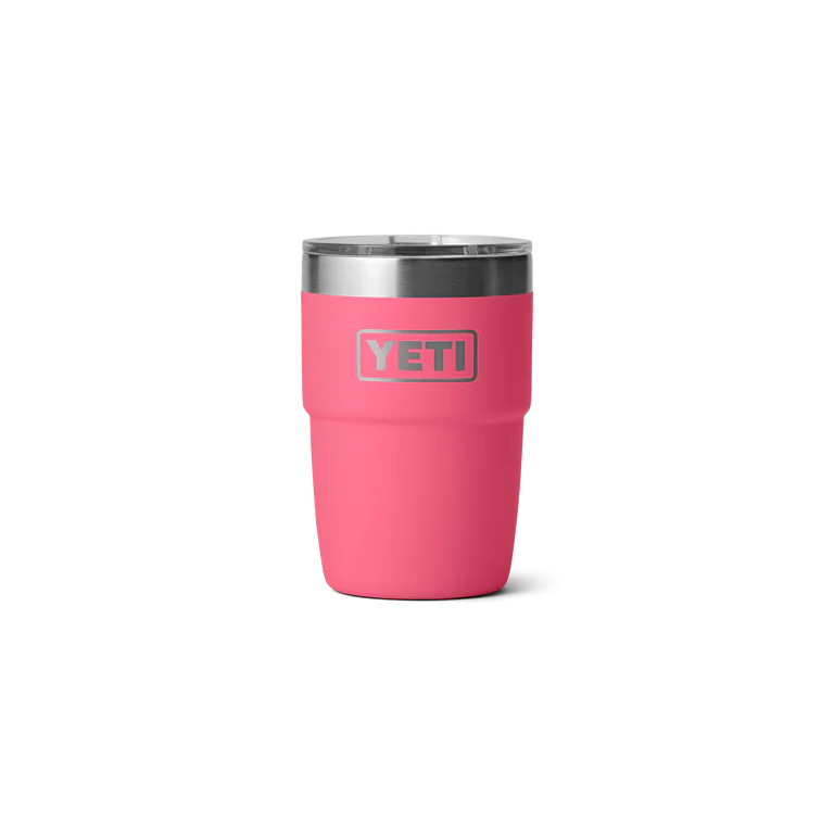 Yeti 8oz Stackable Tumbler (236ml) - 8OZ / TROPICAL PINK - Mansfield Hunting & Fishing - Products to prepare for Corona Virus