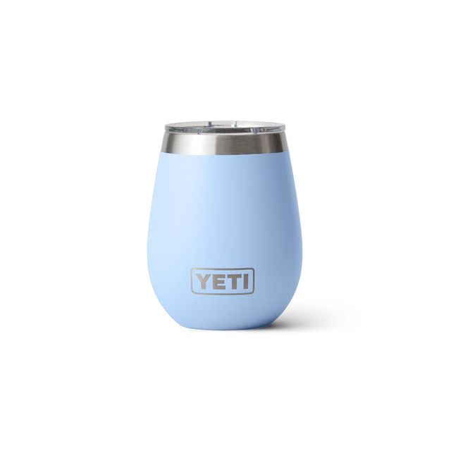 Yeti 10oz Wine Tumbler with MagSlider Lid (296ml) - BIG SKY BLUE / 10OZ - Mansfield Hunting & Fishing - Products to prepare for Corona Virus