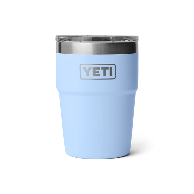 Yeti 16oz Stackable Tumbler (473ml) - BIG SKY BLUE / 16OZ - Mansfield Hunting & Fishing - Products to prepare for Corona Virus