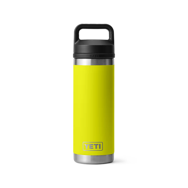 Yeti 18oz Bottle with Chug Cap (532ml) - FIREFLY YELLOW / 18OZ - Mansfield Hunting & Fishing - Products to prepare for Corona Virus