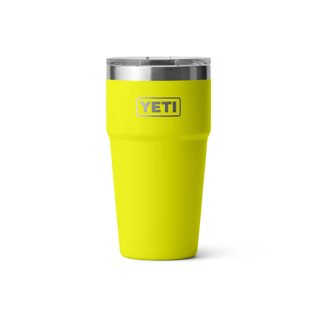Yeti 20oz Stackable Cup (591ml) - FIREFLY YELLOW / 20OZ - Mansfield Hunting & Fishing - Products to prepare for Corona Virus