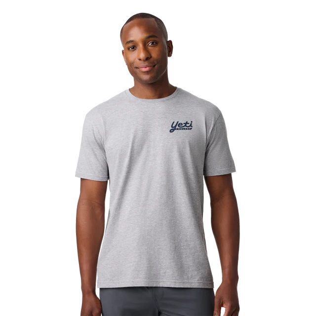 Yeti Coolers Stonger SST T-Shirt - Heather Gray