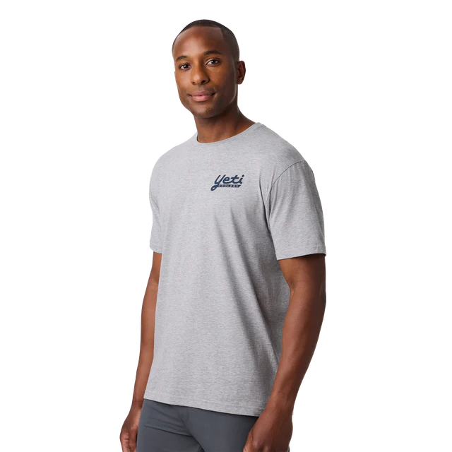 Yeti Coolers Stonger SST T-Shirt - Heather Gray