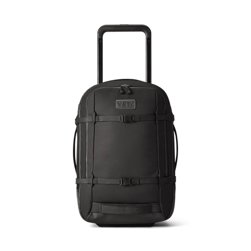 Yeti Crossroads Wheeled Luggage - 22 Inch/35L - 22 Inch / BLACK - Mansfield Hunting & Fishing - Products to prepare for Corona Virus