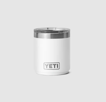 Yeti 10oz Lowball 2.0 - WHITE - Mansfield Hunting & Fishing - Products to prepare for Corona Virus