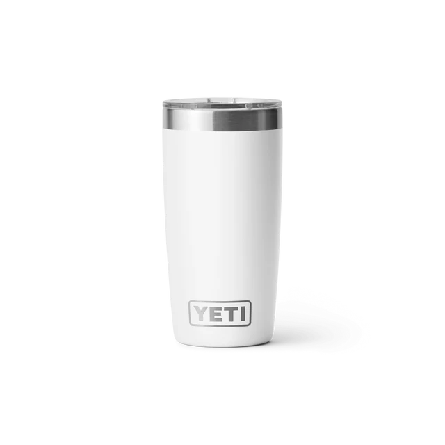 Yeti 10oz Tumbler with MagSlider Lid (296ml) - 10OZ / WHITE - Mansfield Hunting & Fishing - Products to prepare for Corona Virus