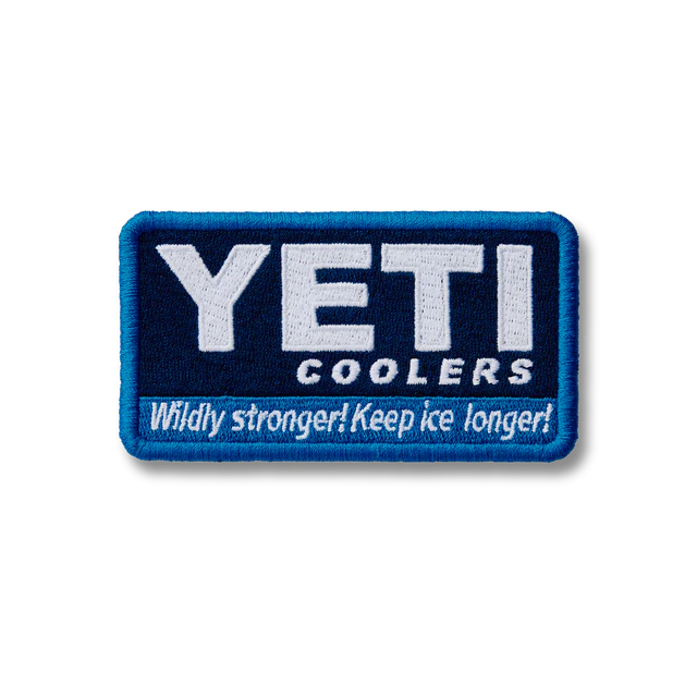 Yeti Wildly Stronger 20 Year Badge Patch