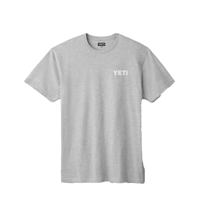 Yeti Wildly Stronger SST Heather Gray T-Shirt - S - Mansfield Hunting & Fishing - Products to prepare for Corona Virus