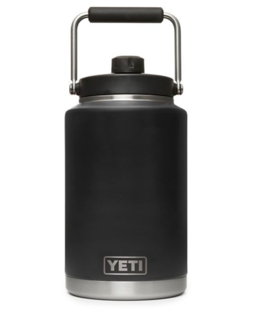 Yeti One Gallon Jug (3.8L) - ONE GALLON / BLACK - Mansfield Hunting & Fishing - Products to prepare for Corona Virus