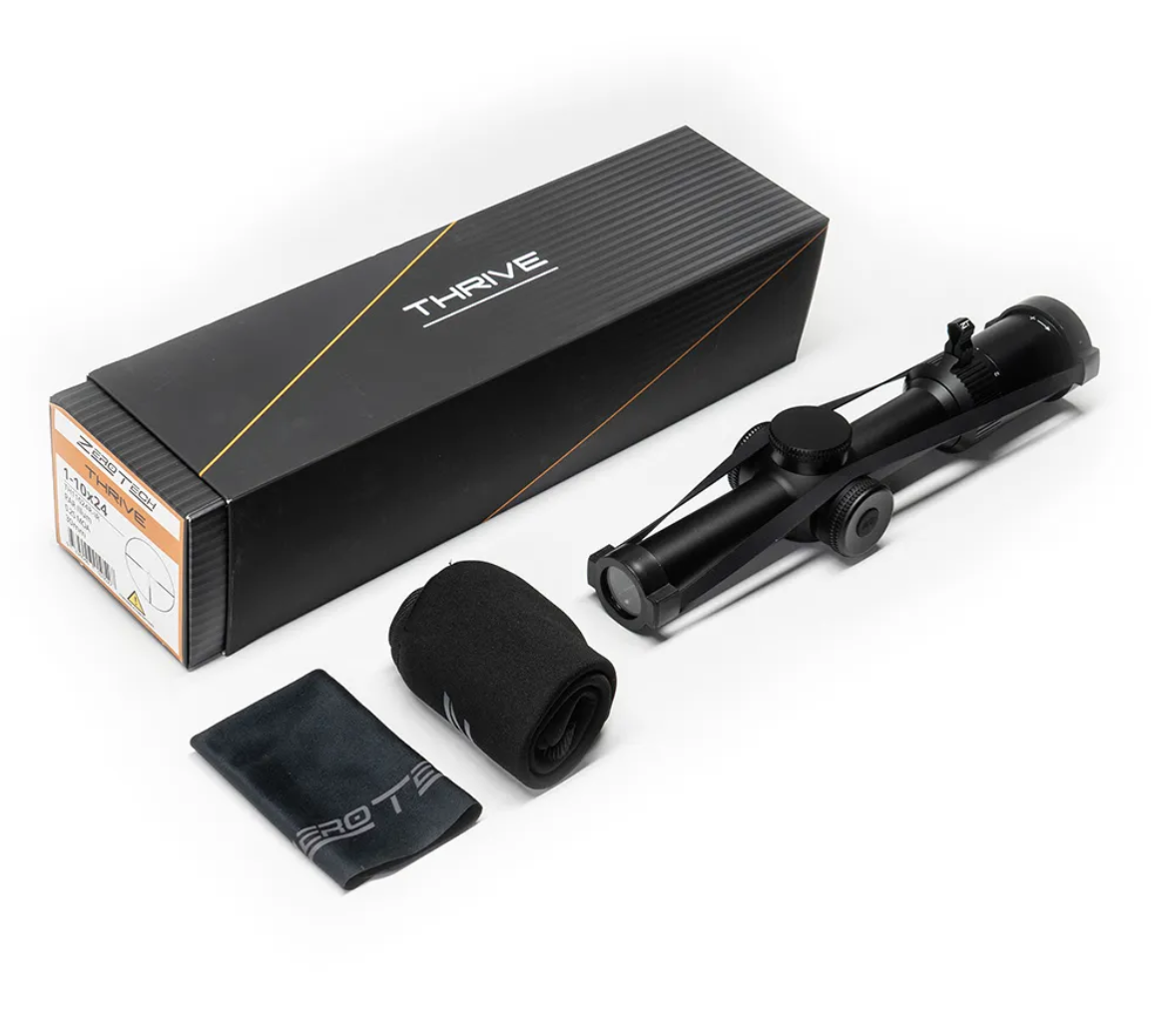 Zerotech Thrive 1-10X24 PHR 4 IR Rifle Scope - - Mansfield Hunting & Fishing - Products to prepare for Corona Virus