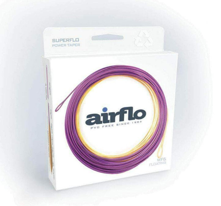 Airflo Super Flo Power Taper Fly Line - WF5F / PURPLE - Mansfield Hunting & Fishing - Products to prepare for Corona Virus