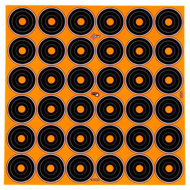 Allen EZ Aim Splash Adhesive 1" Bullseye Target 12pk