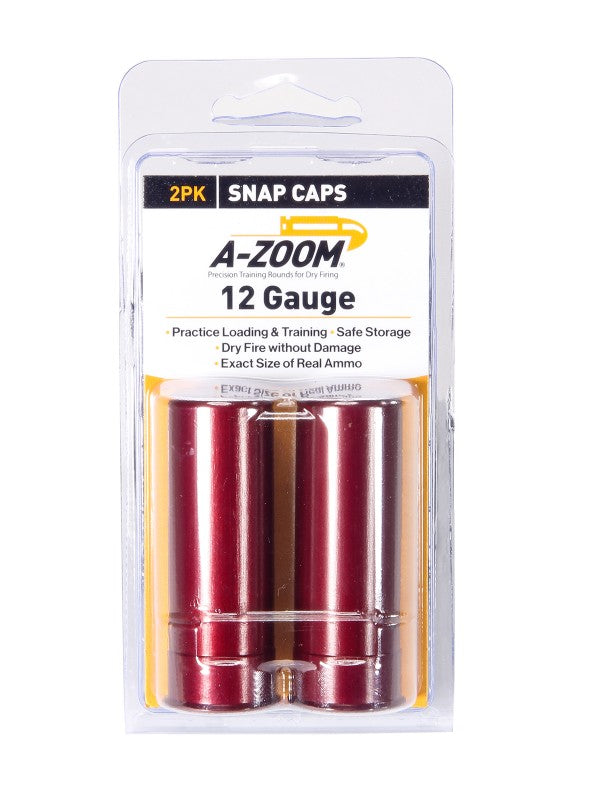 A-Zoom Snap Caps 12Ga 2 Pack -  - Mansfield Hunting & Fishing - Products to prepare for Corona Virus