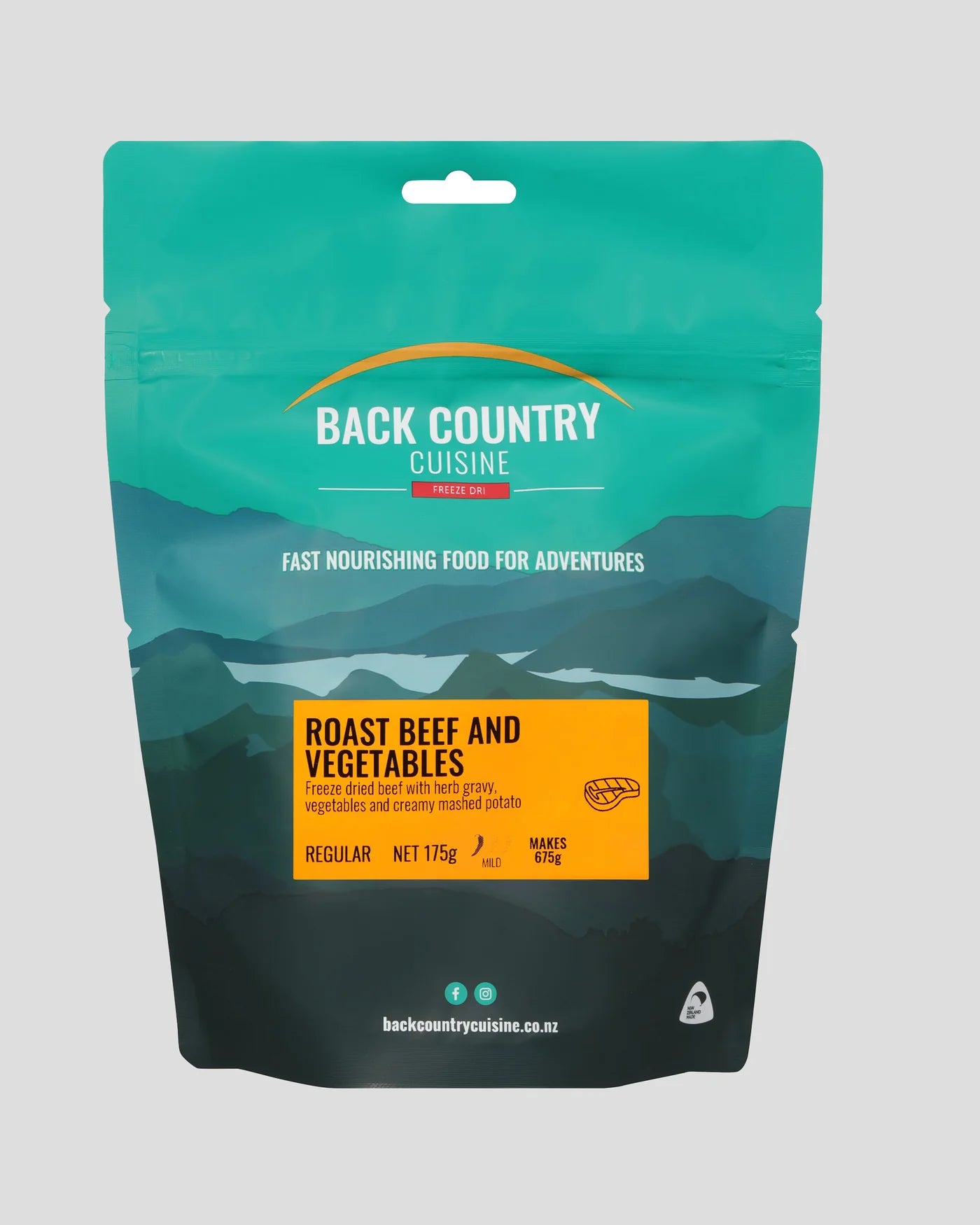 Back Country Cuisine - Roast Beef And Vegetables - - Mansfield Hunting & Fishing - Products to prepare for Corona Virus