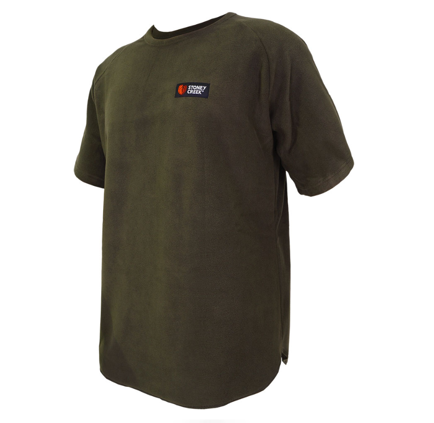 Stoney Creeks Mens Bush Tee - Bayleaf - S / BAYLEAF - Mansfield Hunting & Fishing - Products to prepare for Corona Virus
