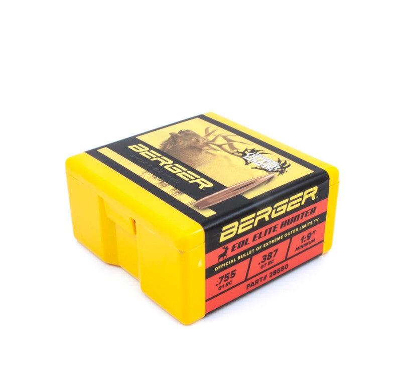 Berger 7mm 195gr Elite Hunter 500pk - - Mansfield Hunting & Fishing - Products to prepare for Corona Virus