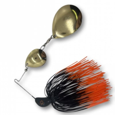 Spin Wright 5/8oz Spinner Bait - 5/8oz / BLACK ORANGE - Mansfield Hunting & Fishing - Products to prepare for Corona Virus