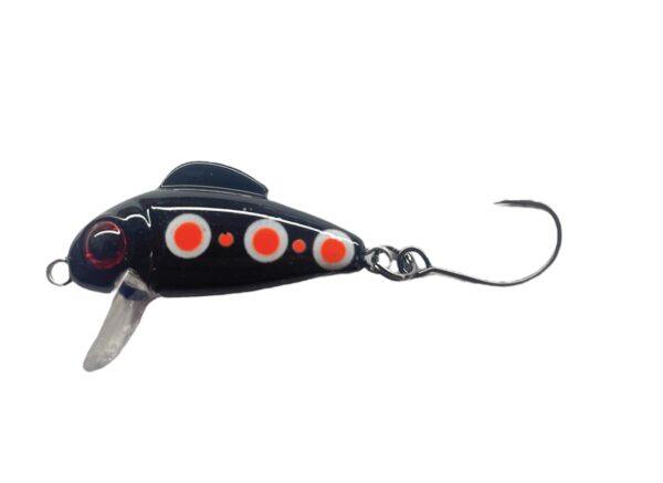 Bullet Lures 3cm Bullet Minnow - Sinking - 3CM / BLACK WIDOW - Mansfield Hunting & Fishing - Products to prepare for Corona Virus