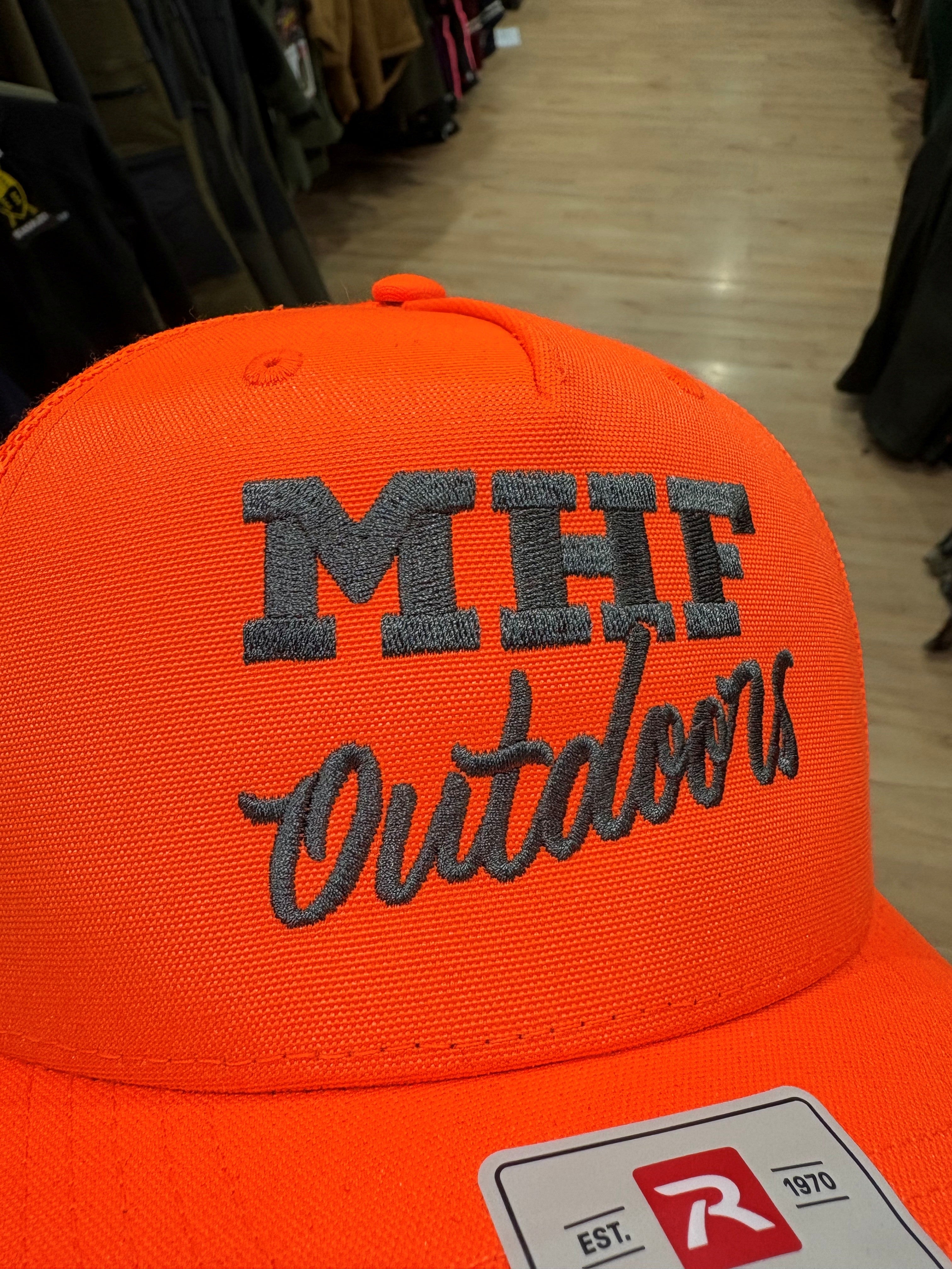 MHF Outdoors Blaze Orange Cap