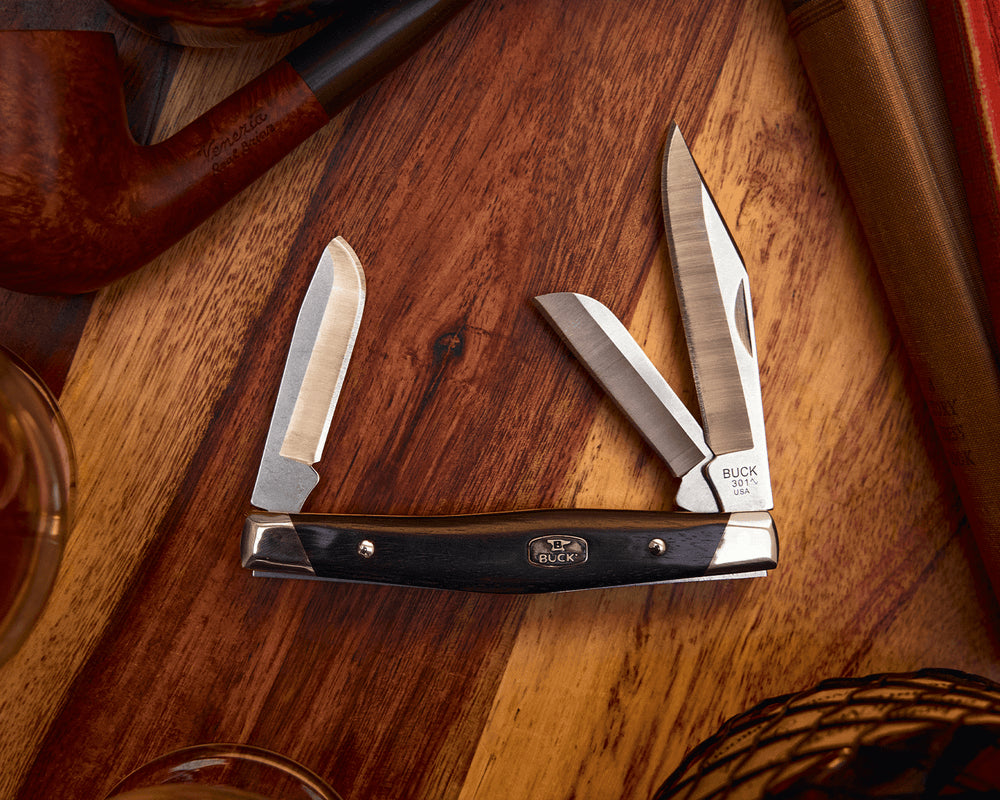 Buck 301 Stockman 3 Blade Pocket Knife - - Mansfield Hunting & Fishing - Products to prepare for Corona Virus