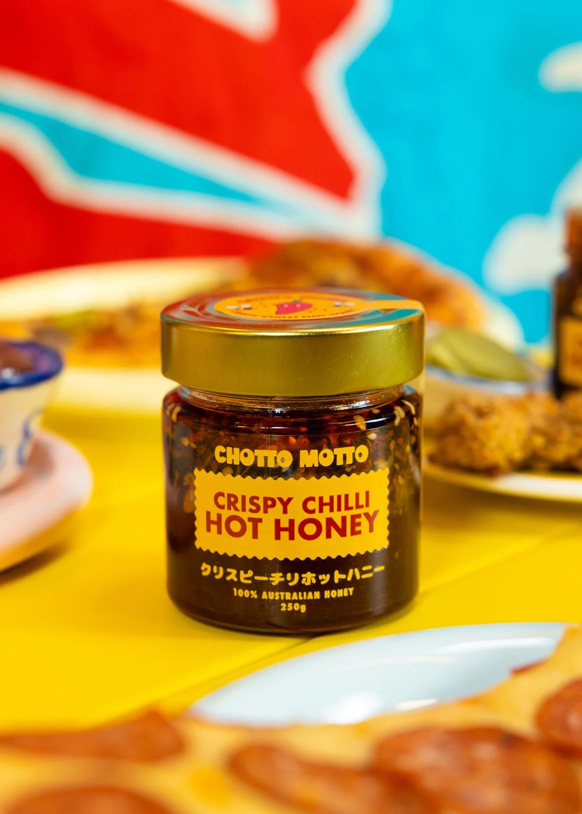 Chotto Motto Crispy Chilli Hot Honey 250g