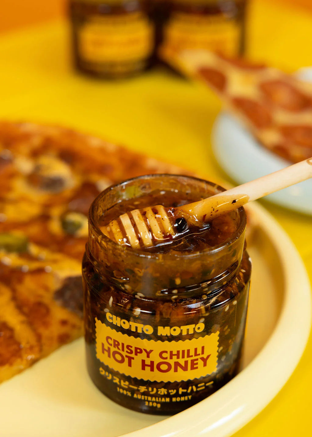 Chotto Motto Crispy Chilli Hot Honey 250g