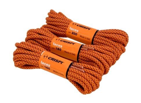 Crispi Orange Laces 180cm -  - Mansfield Hunting & Fishing - Products to prepare for Corona Virus
