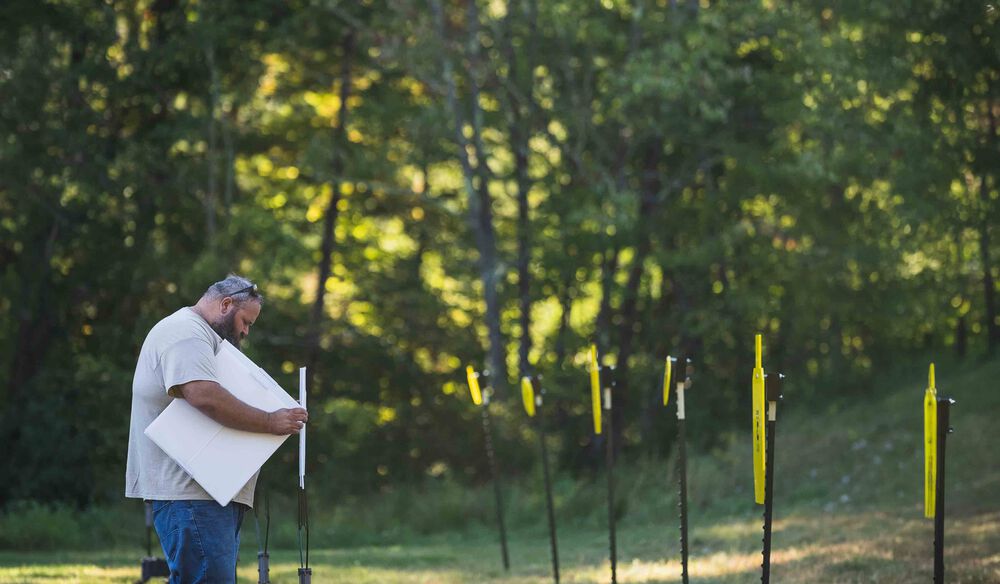 Caldwell AR500 Target 5 Inch Caldwell C - - Mansfield Hunting & Fishing - Products to prepare for Corona Virus
