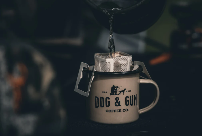 Dog & Gun Coffee Pre Loaded Drip Filter Coffee - 15pkt - - Mansfield Hunting & Fishing - Products to prepare for Corona Virus