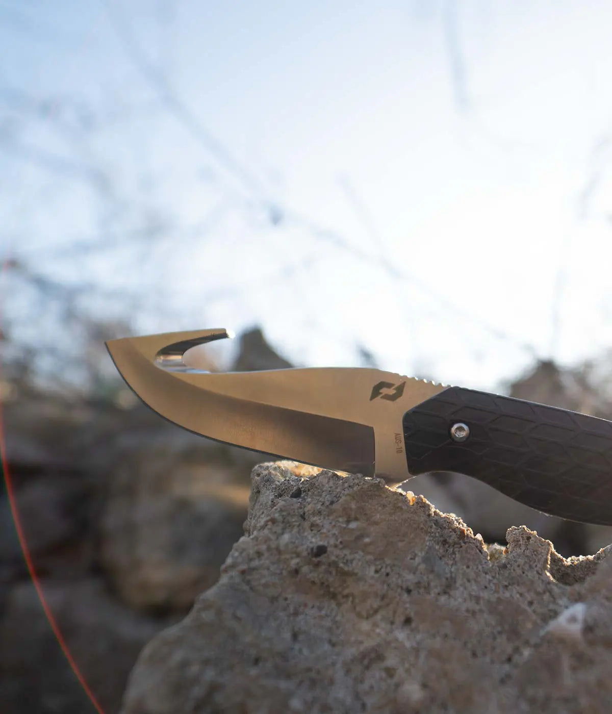 Schrade Exertion Gut Hook Fixed Blade Knife - - Mansfield Hunting & Fishing - Products to prepare for Corona Virus