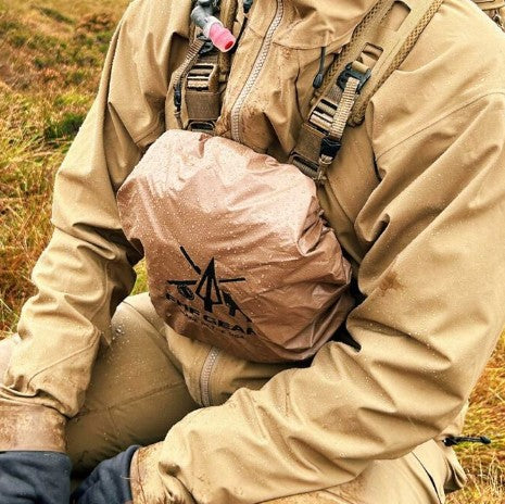 FHF Gear Bino Poncho - OSFM / COYOTE BROWN - Mansfield Hunting & Fishing - Products to prepare for Corona Virus