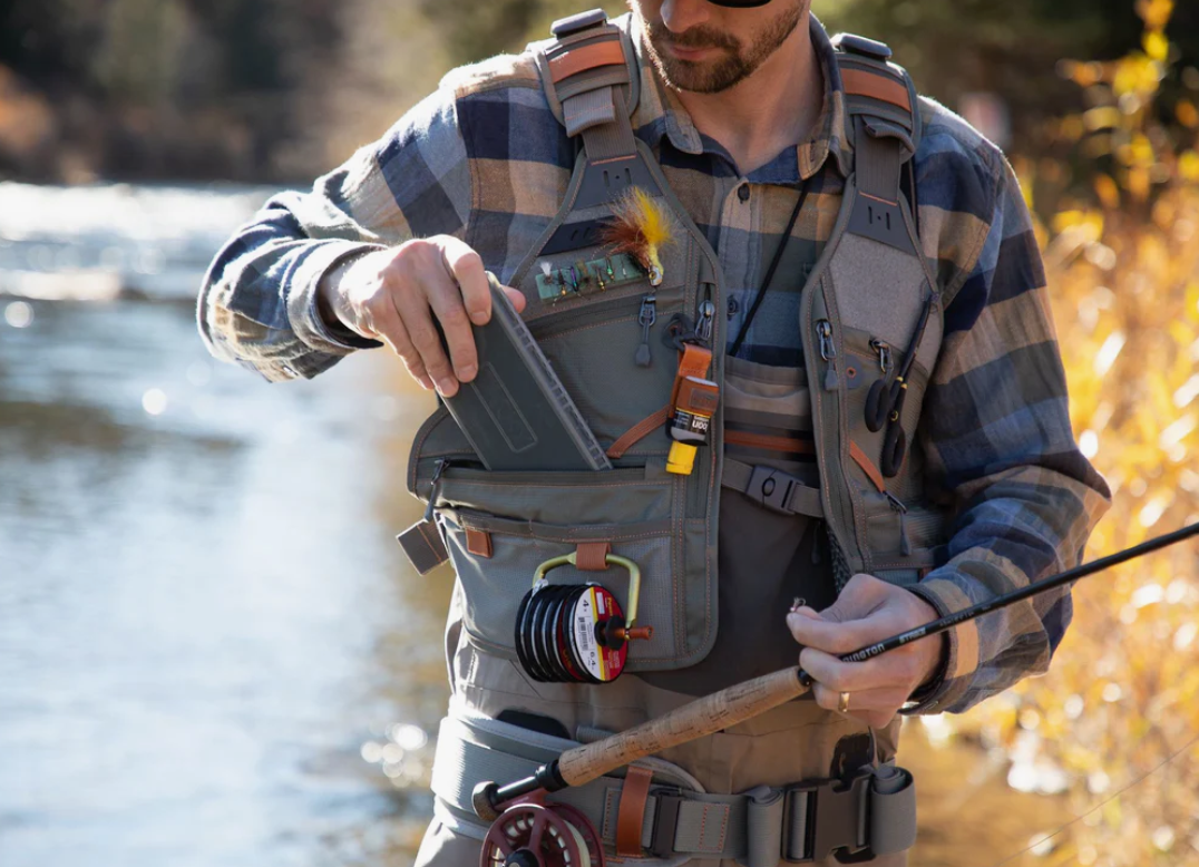 Fishpond Flint Hills Vest - Gravel -  - Mansfield Hunting & Fishing - Products to prepare for Corona Virus