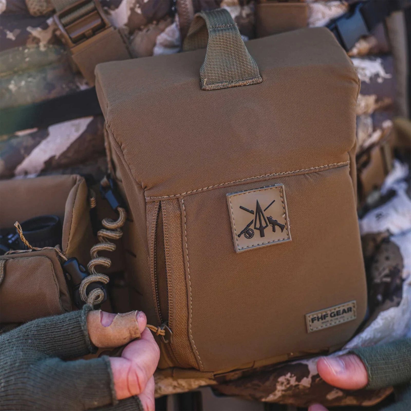 FHF Gear FOB Bino Harness -  - Mansfield Hunting & Fishing - Products to prepare for Corona Virus
