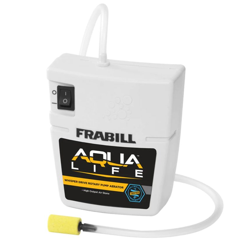 Frabill Aqualife Quiet Portable Aeration System - - Mansfield Hunting & Fishing - Products to prepare for Corona Virus