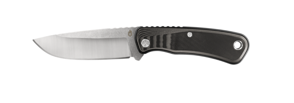 Gerber Downwind Fixed Drop Point Knife - Black -  - Mansfield Hunting & Fishing - Products to prepare for Corona Virus