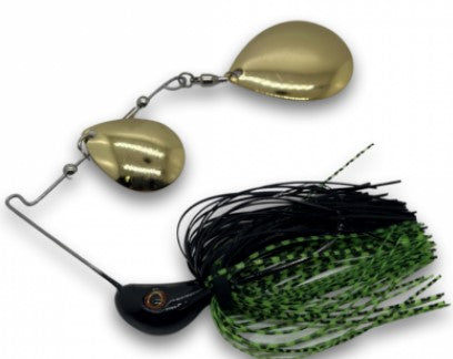 Spin Wright 5/8oz Spinner Bait - 5/8oz / GREEN BLACK - Mansfield Hunting & Fishing - Products to prepare for Corona Virus