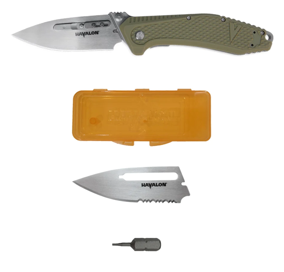 Havalon Redi Knife - Green -  - Mansfield Hunting & Fishing - Products to prepare for Corona Virus