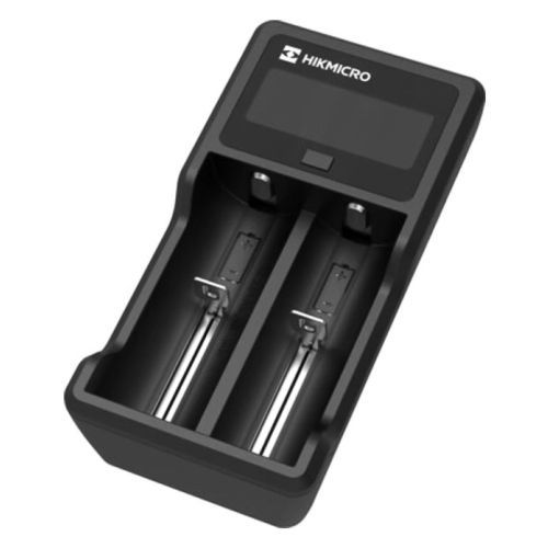 Hikmicro HM-5202AZC Dual Lithium-ion Charger for 18650 - - Mansfield Hunting & Fishing - Products to prepare for Corona Virus