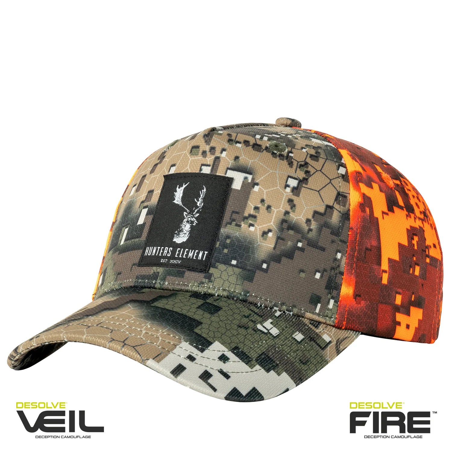 Hunters Element Croaker Cap - DESOLVE FIRE/VEIL - Mansfield Hunting & Fishing - Products to prepare for Corona Virus