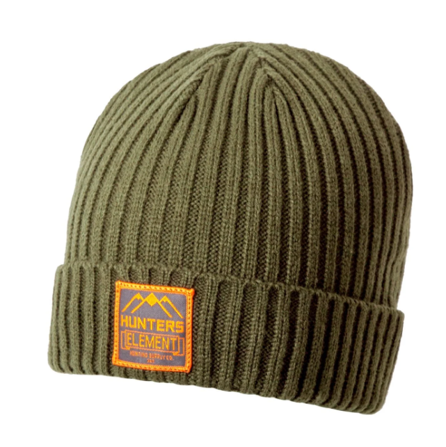 Hunters Element Kids Vista Beanie - Green -  - Mansfield Hunting & Fishing - Products to prepare for Corona Virus