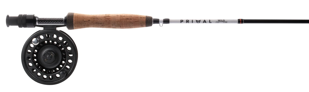 Primal Wild 7ft 10inch #6 + Surge 5/6 + Coil Line + Backing - P Tube - - Mansfield Hunting & Fishing - Products to prepare for Corona Virus