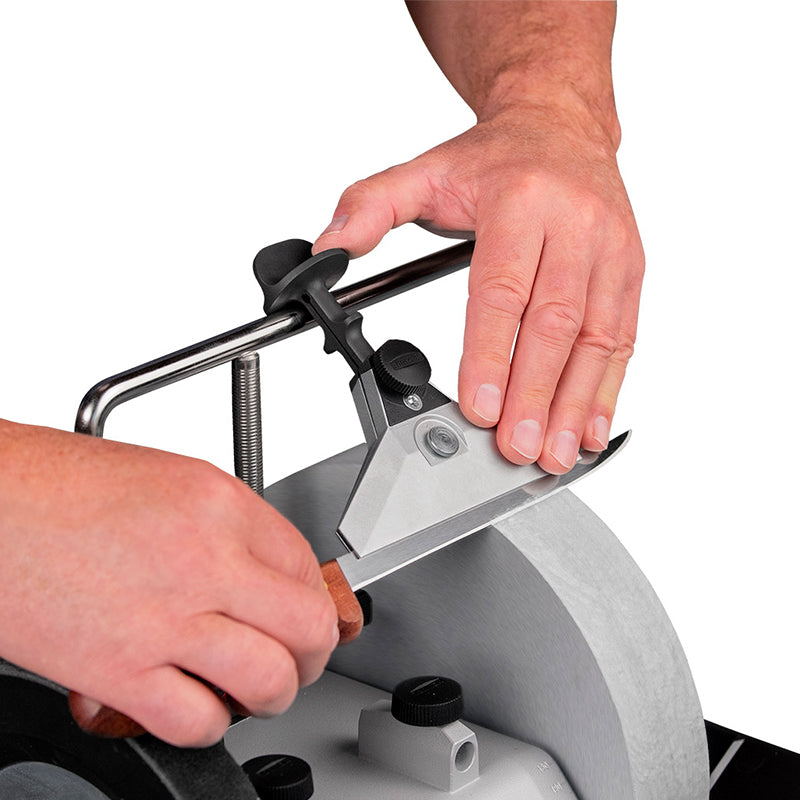 Tormek KJ-140 Wide Centering Knife Jig - - Mansfield Hunting & Fishing - Products to prepare for Corona Virus
