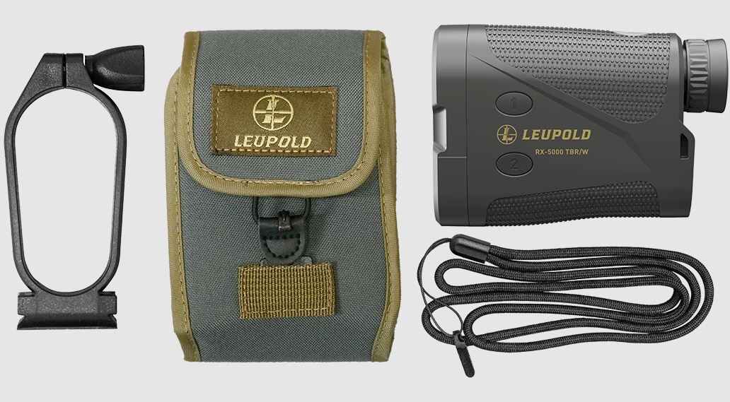 Leupold RX-5000 TBR/W Rangefinder + DNA Black Red Bluetooth - - Mansfield Hunting & Fishing - Products to prepare for Corona Virus