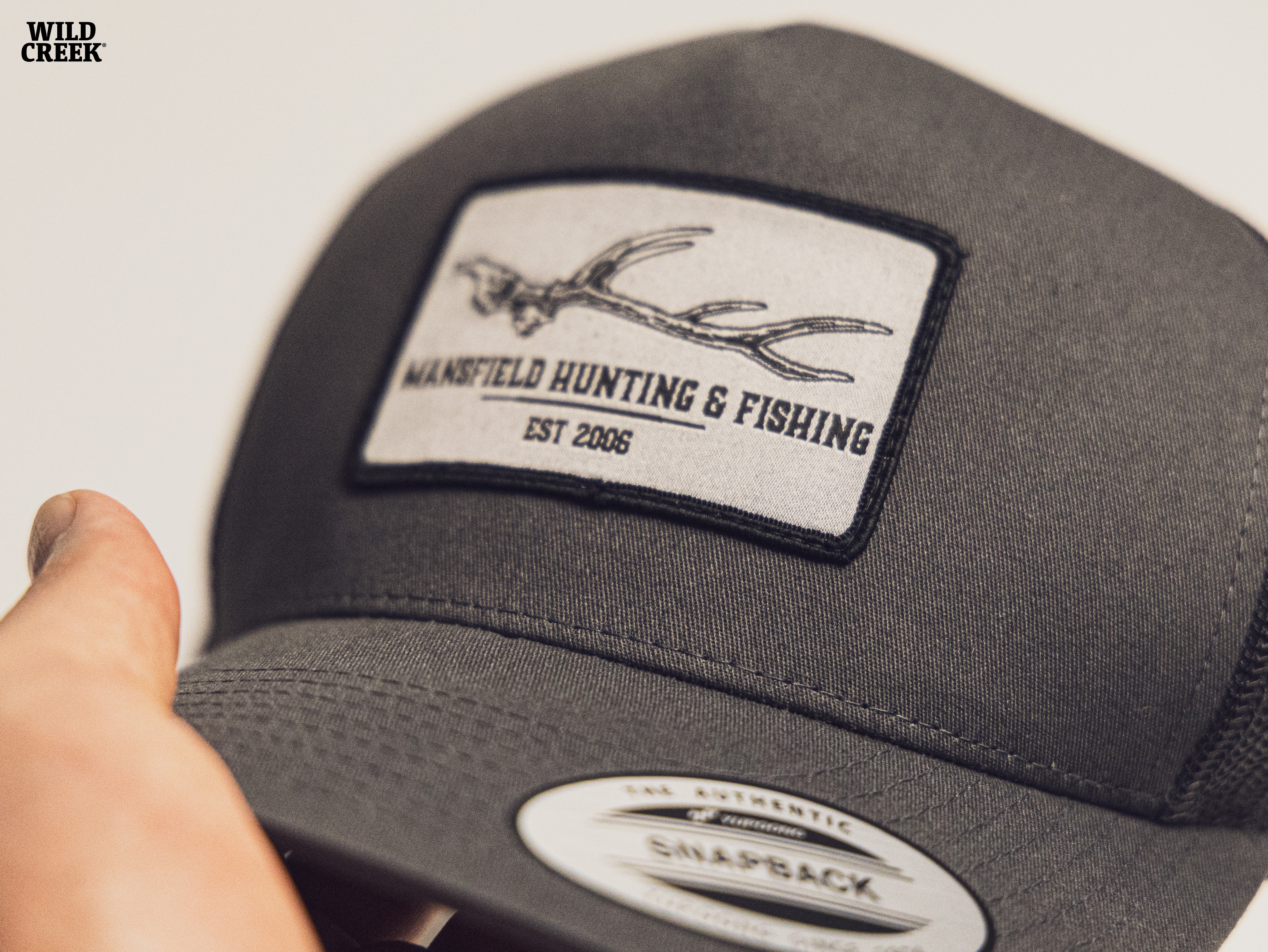 MHF Euro Classic Cap - Grey - - Mansfield Hunting & Fishing - Products to prepare for Corona Virus