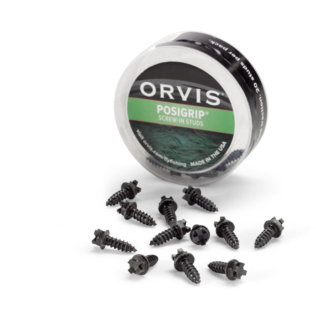 Orvis Posigrip Screw In Studs - 24Pk -  - Mansfield Hunting & Fishing - Products to prepare for Corona Virus